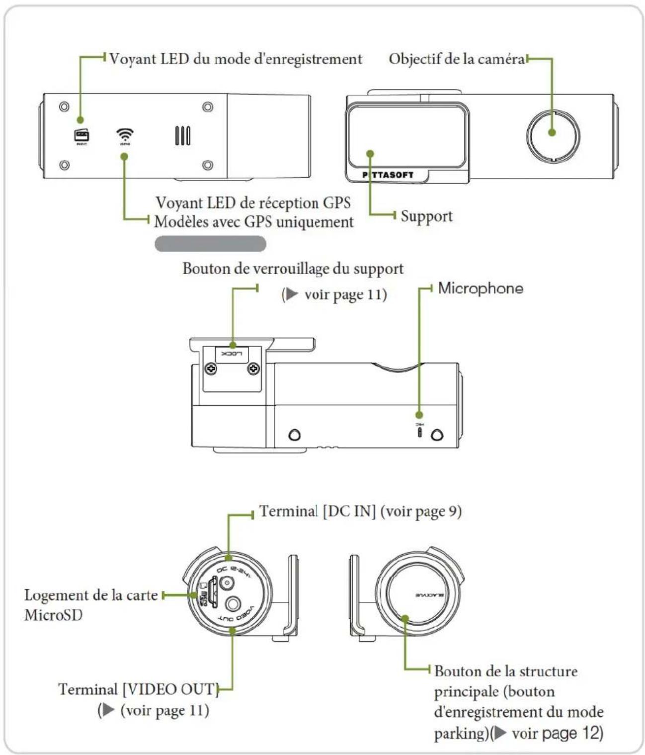 BlackVue DR380-HD - Guide vocal - 11