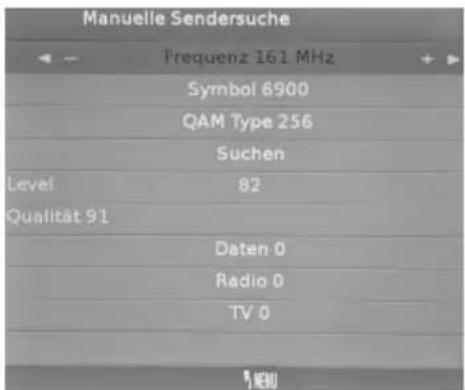 XORO HRK 8760 CI+ - Manuelle Sendersuche - 1