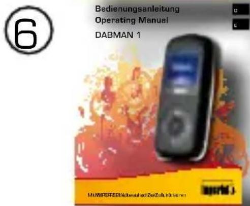 Bedienungsanleitung Operating Manual DABMAN 1 MUNIPES/REBEN/Desulat und ZorZukk info/karen