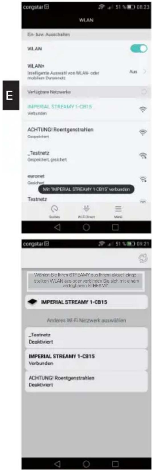 Imperial Streamy 1 - WiFi integration in an existing WiFi network - 1