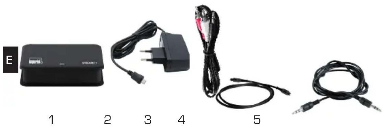 Imperial Streamy 1 - ITEMS SuPPLIED - 1