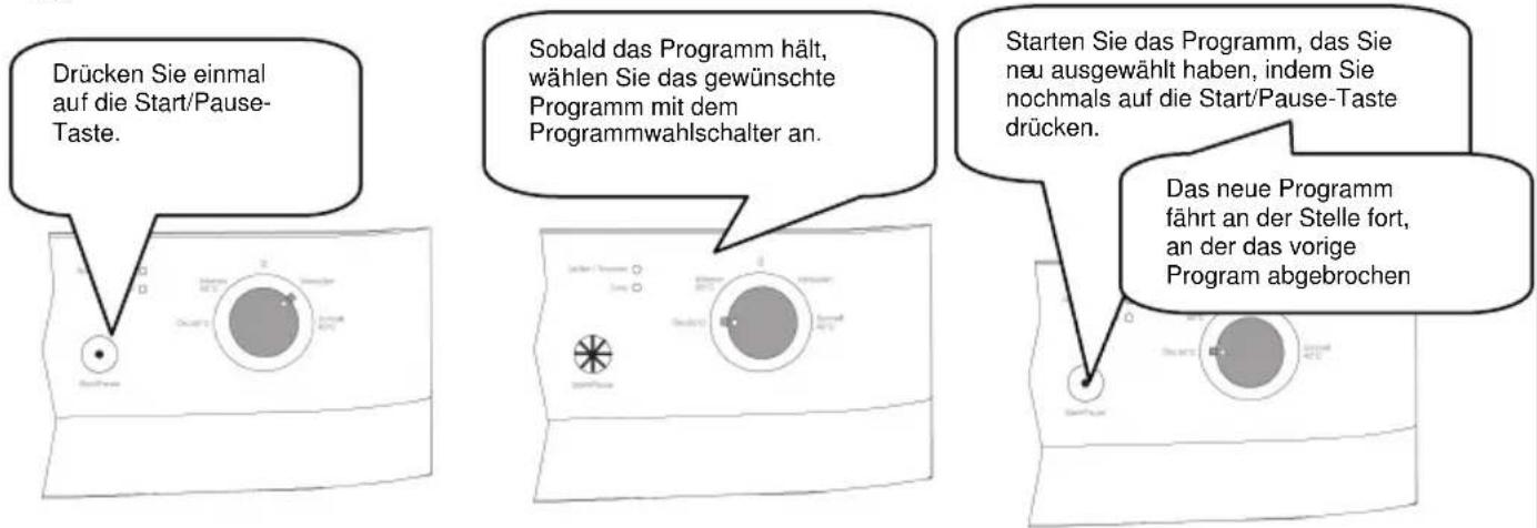 Luxor GSS 1343 - Ein Programm ändern - 1
