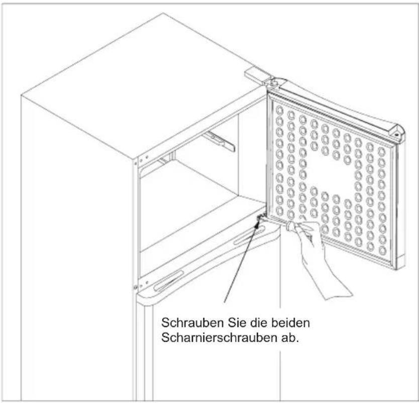 Luxor KG 455 - Türanschlag vechseln - 1