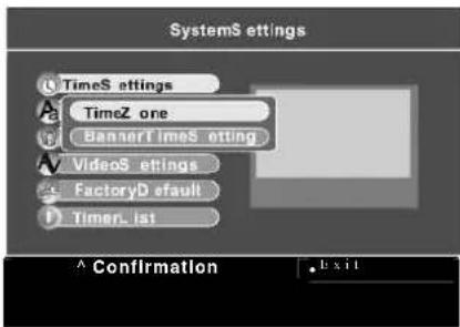 GERICOM L2308DV - Systemeinstellungen - 2