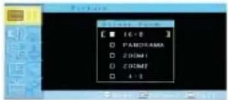 GERICOM GTV5000 - Screen Format (Bildschirmformat) - 8