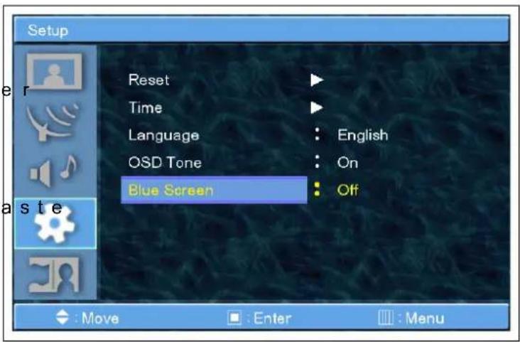 GERICOM GTV4281 - Blue Screen (Blauer Bildschirm) - 1