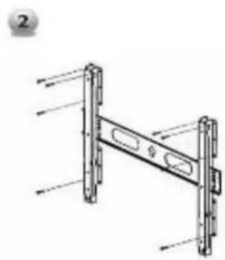 GERICOM GTV4271 - Installation des Bildschirms - 2