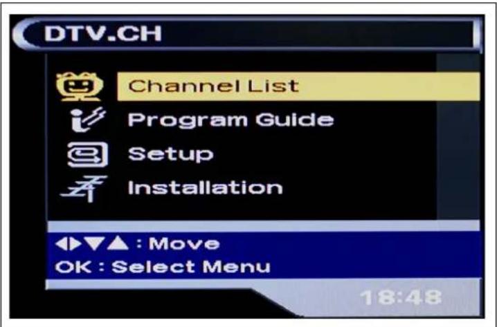 GERICOM GTV4280 - Channel List (Kanalliste) - 1