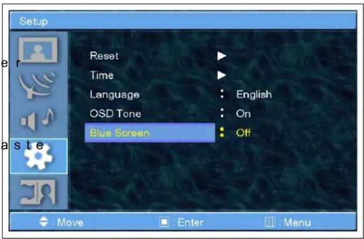 GERICOM GTV3201 - Blue Screen (Blauer Bildschirm) - 1