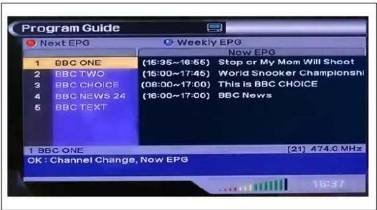 GERICOM GTV3201 - Channel List (Kanalliste) - 4