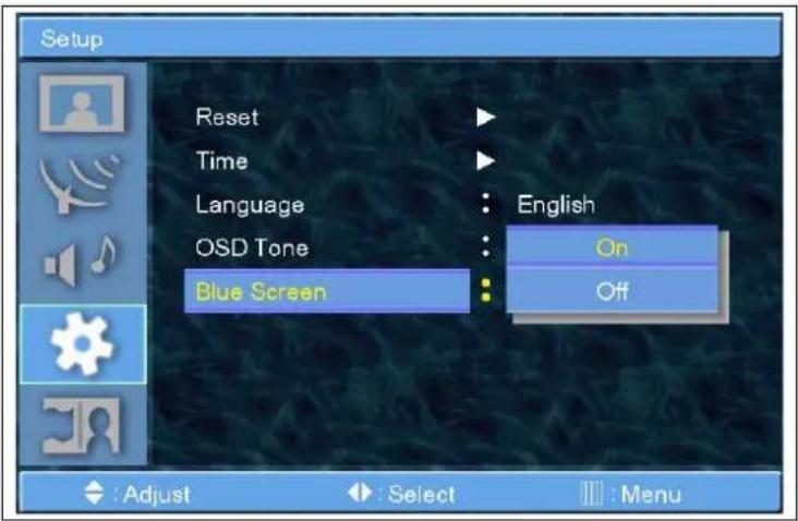 GERICOM GTV3201 - Blue Screen (Blauer Bildschirm) - 2