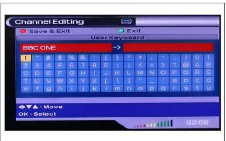 GERICOM GTV3201 - Channel List (Kanalliste) - 2