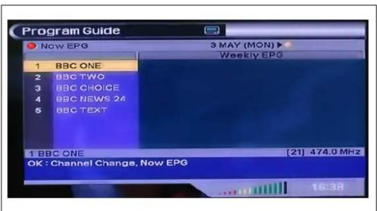 GERICOM GTV3201 - Channel List (Kanalliste) - 5