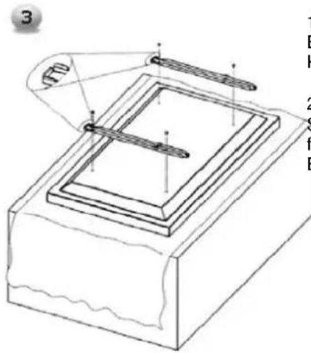 GERICOM GTV2702 - Installation des Bildschirms - 1