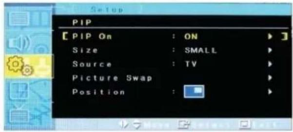 GERICOM GTV2702 - Position in PIP (Fortsetzung von Seite 50) - 3