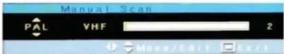 GERICOM GTV2702 - Manuelle Sendersuche - 3