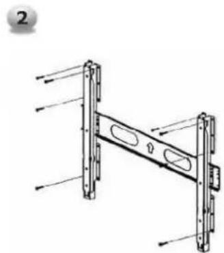 GERICOM GTV2702 - Installation des Bildschirms - 2