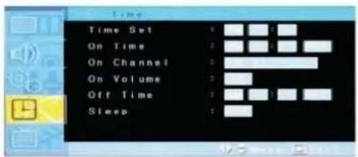 GERICOM GTV2702 - Time Set - 2