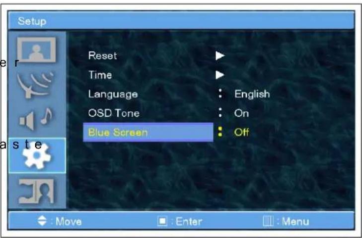 GERICOM GTV3004 - Blue Screen (Blauer Bildschirm) - 1