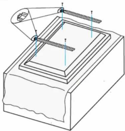 GERICOM GTV4210 - Installation des Bildschirms - 3