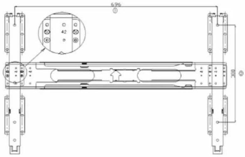 GERICOM GTV4210 - Installation des Bildschirms - 2