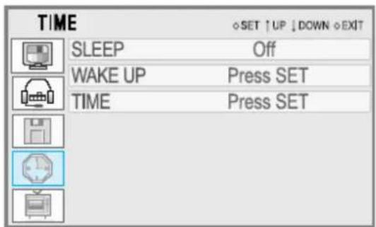 GERICOM GTV25 - SLEEP: 30 min → 60 min → 90 min → 180 min - 1