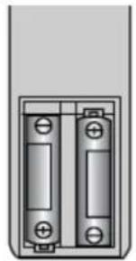 GERICOM GTV25 - Einlegen der Batterien - 2