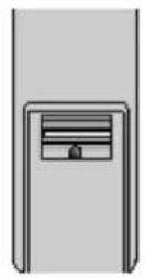 GERICOM GTV25 - Einlegen der Batterien - 1