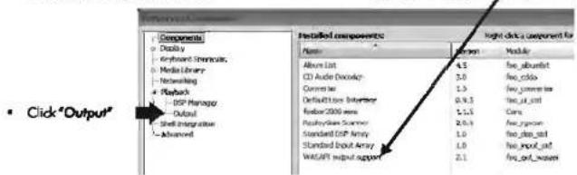 Audiolab 8200DQ - 9e: Using Foobar with WASAPI in Windows 7 and Windows Vista - 3