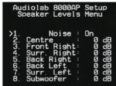Audiolab 8000AP - Speaker Calibration - 1
