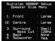 Audiolab 8000AP - Loudspeaker set-up - 5