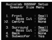 Audiolab 8000AP - Loudspeaker set-up - 4
