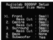 Audiolab 8000AP - Loudspeaker set-up - 3