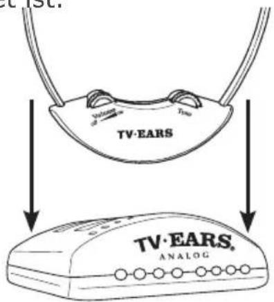 TV Ears Analog 5.0 - Dieser Schritt ist eine Alternative zu Schritt 2 auf Seite 15. - 3