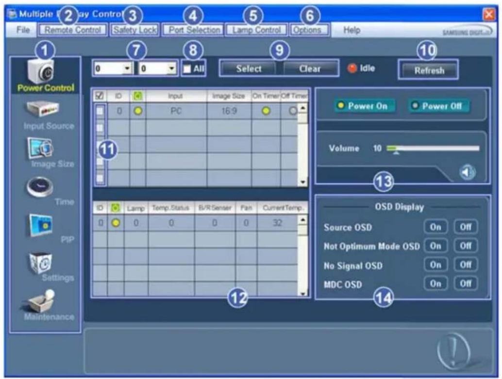 SAMSUNG SyncMaster P63FP-2 - Main Screen - 1