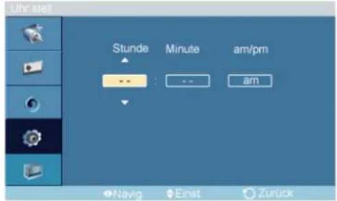 SAMSUNG SyncMaster P63FP-2 - Uhr stell. - 1