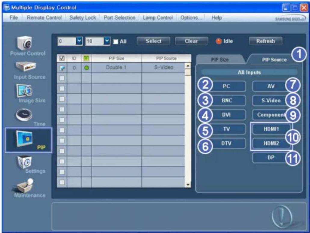 SAMSUNG SyncMaster P63FP-2 - PIP Source - 1