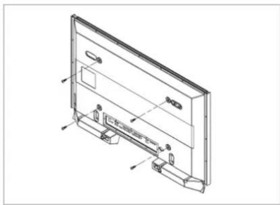 SAMSUNG SyncMaster P63FP-2 - So montieren Sie das Gerät an der Wandhalterung - 3