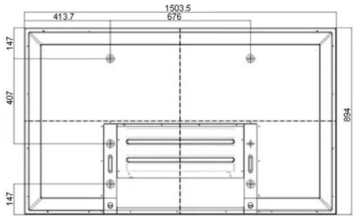 SAMSUNG SyncMaster P63FP-2 - Oberteil des Plasmabildschirms - 1