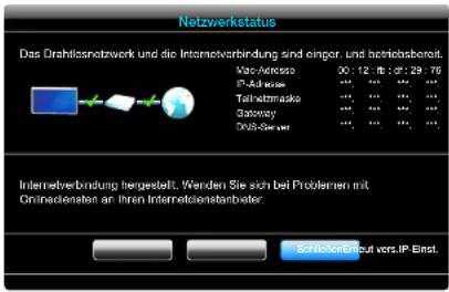 SAMSUNG SyncMaster ME95C - Netzwerkstatus - 1