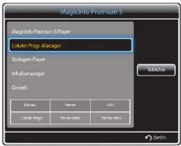 SAMSUNG SyncMaster ME95C - Kopieren eines Lokale Progr. - 1