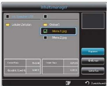 SAMSUNG SyncMaster ME95C - Kopieren von Inhalt - 2