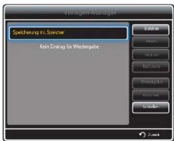 SAMSUNG SyncMaster ME95C - Registrieren einer Vorlage - 2