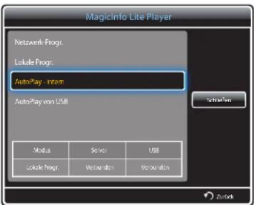 SAMSUNG SyncMaster ME95C - AutoPlay - intern - 1