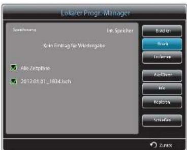 SAMSUNG SyncMaster ME95C - Ändern eines Lokale Progr. - 2