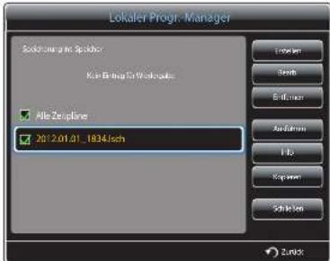 SAMSUNG SyncMaster ME95C - Registrieren eines Lokale Progr. - 7