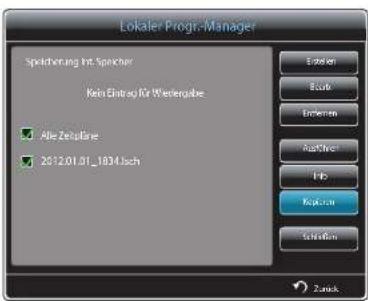 SAMSUNG SyncMaster ME95C - Kopieren eines Lokale Progr. - 3