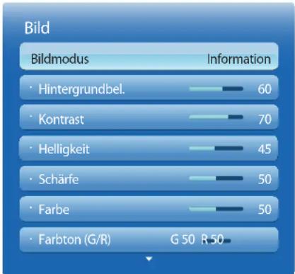SAMSUNG SyncMaster ME95C - MENU→Bild→Bildmodus→ENTER - 1