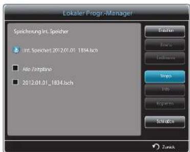SAMSUNG SyncMaster ME95C - Beenden eines Lokale Progr. - 2