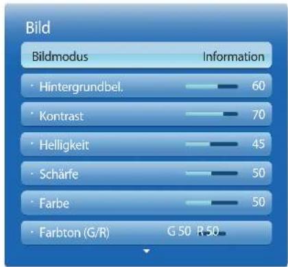 SAMSUNG SyncMaster ME95C - Hintergrundbel. / Kontrast / Helligkeit / Schärfe / Farbe / Farbton (G/R) - 1